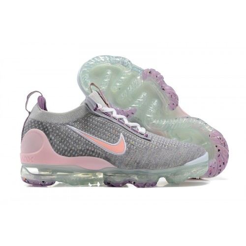 Pánské/Dámské Air VaporMax 2021 Flyknit Šedá and Růžová Obuv Pánské/Dámské Air VaporMax 2021 Flyknit Šedá and Růžová Obuv