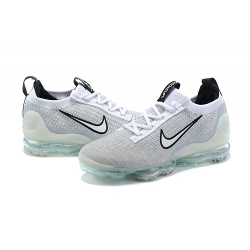 Pánské/Dámské Air VaporMax 2021 Flyknit Bílá Černá DB1550-100 Obuv