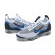 Pánské/Dámské Air VaporMax 2021 Flyknit Bílá Šedá Obuv Pánské/Dámské Air VaporMax 2021 Flyknit Bílá Šedá Obuv