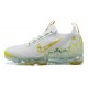 Pánské/Dámské Air VaporMax 2021 Flyknit Bílá Žlutá Obuv Pánské/Dámské Air VaporMax 2021 Flyknit Bílá Žlutá Obuv