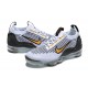 Pánské/Dámské Air VaporMax 2021 Flyknit Bílá Žlutá and Černá Obuv Pánské/Dámské Air VaporMax 2021 Flyknit Bílá Žlutá and Černá Obuv