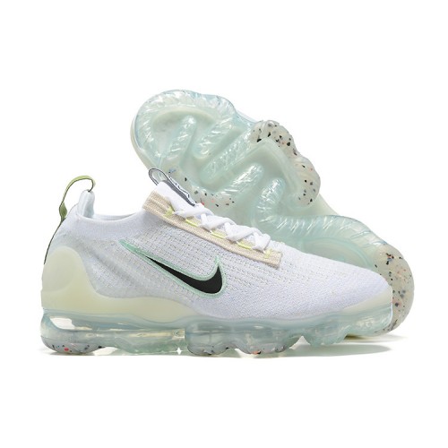 Pánské/Dámské Air VaporMax 2021 Flyknit Bílá and Černá Obuv Pánské/Dámské Air VaporMax 2021 Flyknit Bílá and Černá Obuv