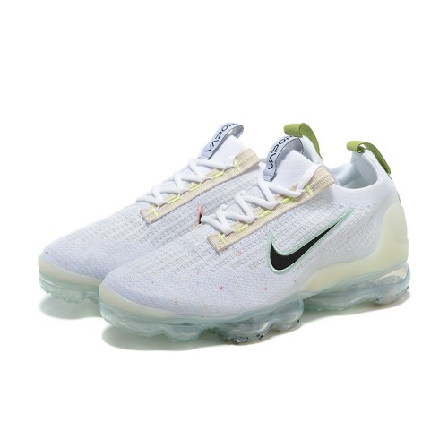 Pánské/Dámské Air VaporMax 2021 Flyknit Bílá and Černá Obuv Pánské/Dámské Air VaporMax 2021 Flyknit Bílá and Černá Obuv