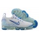Pánské/Dámské Air VaporMax 2021 Flyknit Bílá and Modrá Obuv Pánské/Dámské Air VaporMax 2021 Flyknit Bílá and Modrá Obuv