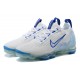 Pánské/Dámské Air VaporMax 2021 Flyknit Bílá and Modrá Obuv Pánské/Dámské Air VaporMax 2021 Flyknit Bílá and Modrá Obuv