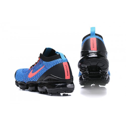 Pánské/Dámské Air VaporMax Flyknit 3 Černá Modrá Obuv AJ6900-015