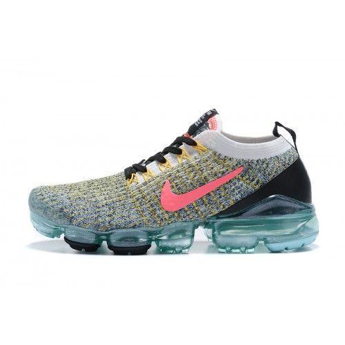 Pánské/Dámské Air VaporMax Flyknit 3 Černá Zelená Obuv AJ6910-104