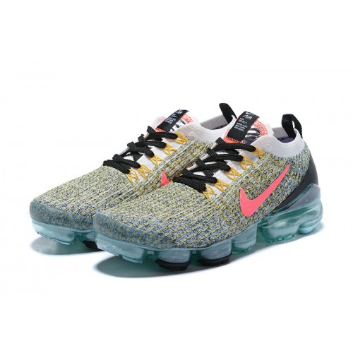 Pánské/Dámské Air VaporMax Flyknit 3 Černá Zelená Obuv AJ6910-104