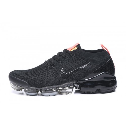 Pánské/Dámské Air VaporMax Flyknit 3 Černá Oranžová Obuv
