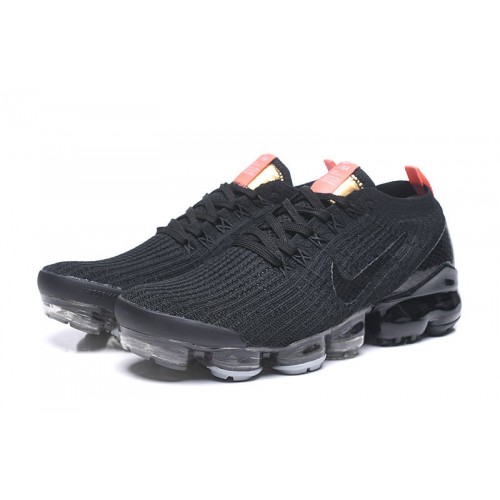 Pánské/Dámské Air VaporMax Flyknit 3 Černá Oranžová Obuv