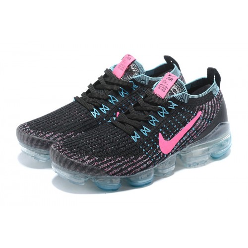 Pánské/Dámské Air VaporMax Flyknit 3 Černá Růžová Obuv AJ5910-101