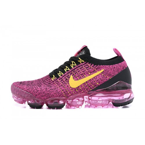 Pánské/Dámské Air VaporMax Flyknit 3 Černá Červená Obuv AJ6910-007