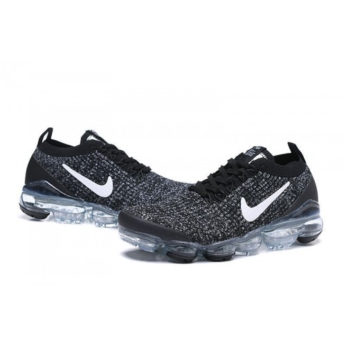 Pánské/Dámské Air VaporMax Flyknit 3 Černá Bílá Obuv AJ6900-212