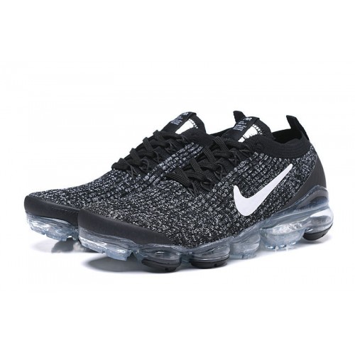 Pánské/Dámské Air VaporMax Flyknit 3 Černá Bílá Obuv AJ6900-212