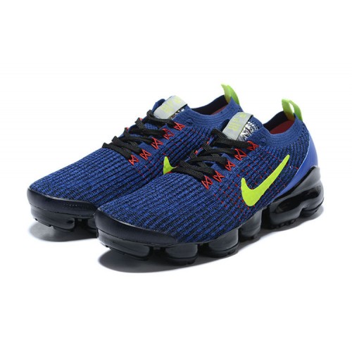 Pánské/Dámské Air VaporMax Flyknit 3 Modrá Zelená Obuv