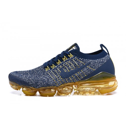 Pánské/Dámské Air VaporMax Flyknit 3 Modrá Žlutá  Obuv AJ6900-444