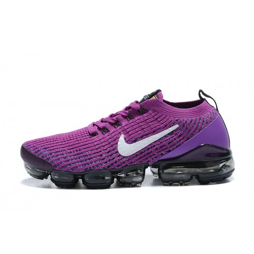 Pánské/Dámské Air VaporMax Flyknit 3 Fialová Černá Obuv AJ6900-502