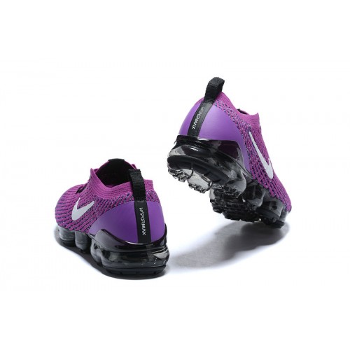 Pánské/Dámské Air VaporMax Flyknit 3 Fialová Černá Obuv AJ6900-502
