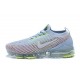 Pánské/Dámské Air VaporMax Flyknit 3 Bílá Modrá Obuv AJ6910-200