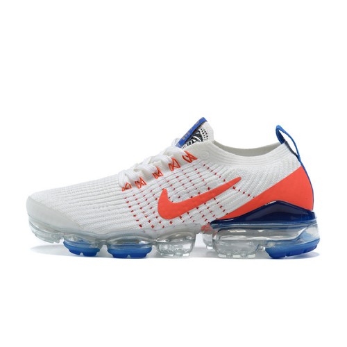 Pánské/Dámské Air VaporMax Flyknit 3 Bílá Modrá Obuv CZ7994-100