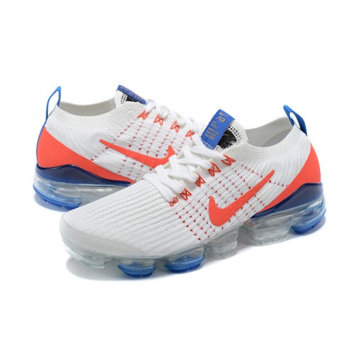 Pánské/Dámské Air VaporMax Flyknit 3 Bílá Modrá Obuv CZ7994-100