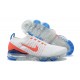 Pánské/Dámské Air VaporMax Flyknit 3 Bílá Modrá Obuv CZ7994-100