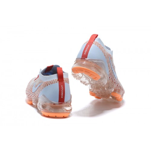 Pánské/Dámské Air VaporMax Flyknit 3 Bílá Oranžová Obuv AJ6910-400