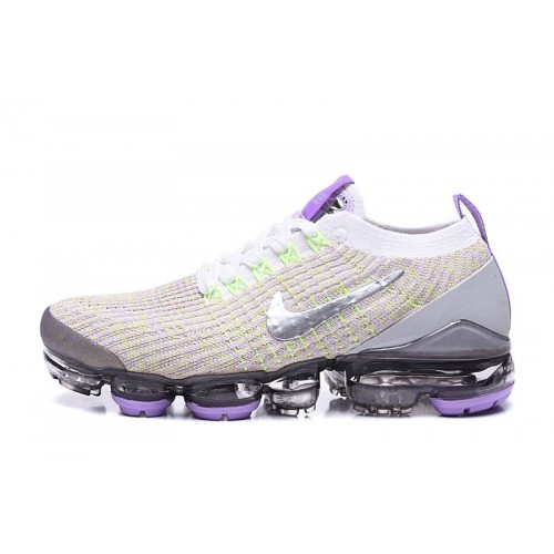 Pánské/Dámské Air VaporMax Flyknit 3 Bílá Fialová Obuv AJ6900-102