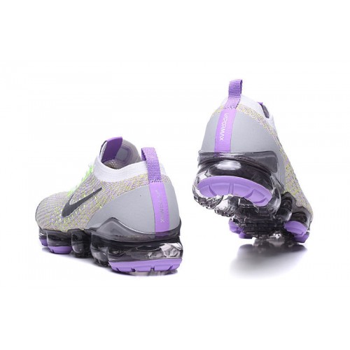 Pánské/Dámské Air VaporMax Flyknit 3 Bílá Fialová Obuv AJ6900-102