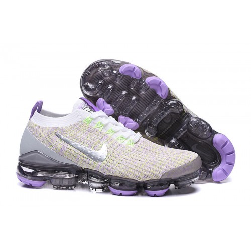 Pánské/Dámské Air VaporMax Flyknit 3 Bílá Fialová Obuv AJ6900-102