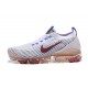 Pánské/Dámské Air VaporMax Flyknit 3 Bílá Červená Obuv AJ6910-501