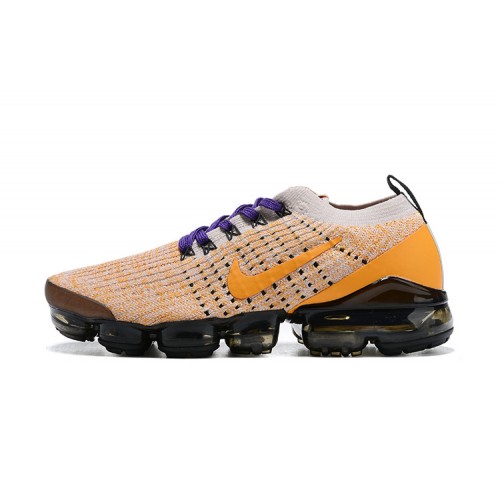 Pánské/Dámské Air VaporMax Flyknit 3 Žlutá Fialová Obuv AJ6900-222