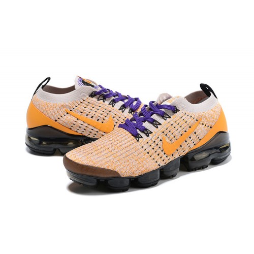 Pánské/Dámské Air VaporMax Flyknit 3 Žlutá Fialová Obuv AJ6900-222