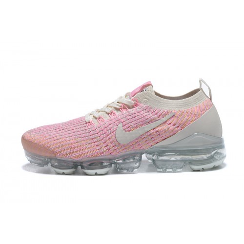 Dámské Air VaporMax Flyknit 3 Růžová Bílá Obuv AJ6910-008