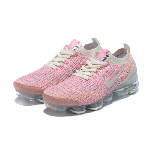 Dámské Air VaporMax Flyknit 3 Růžová Bílá Obuv AJ6910-008