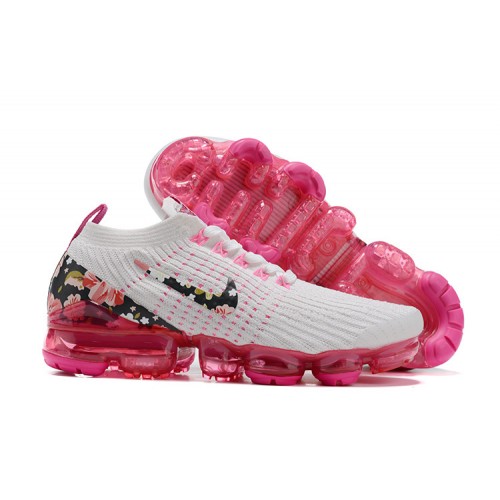 Dámské Air VaporMax Flyknit 3 Bílá Růžová Obuv AJ6910-601
