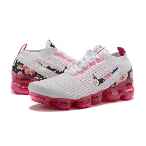 Dámské Air VaporMax Flyknit 3 Bílá Růžová Obuv AJ6910-601