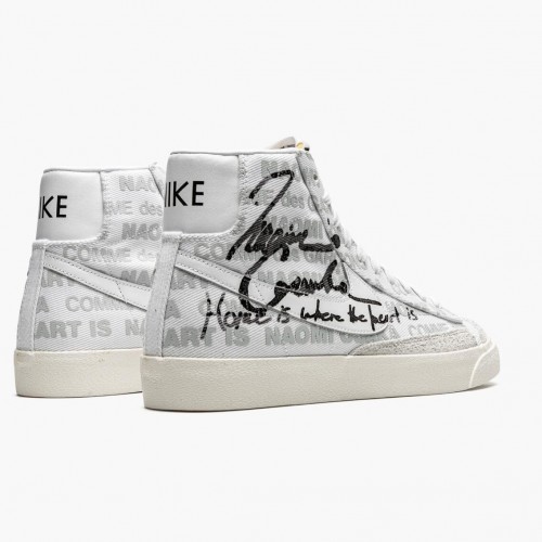 Nike Blazer Mid Comme des Garcons x Naomi Osaka DA5383 100 Dámské a pánské Běžné boty