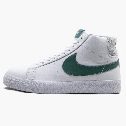 Nike SB Zoom Blazer Mid White Bicoastal CJ6983 100 Dámské a pánské Běžné boty