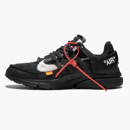 Nike Air Presto Off White Černá AA3830 002 Dámské a pánské Běžné boty