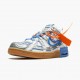 Nike Air Rubber Dunk Off White UNC CU6015 100 Pánské Běžné boty