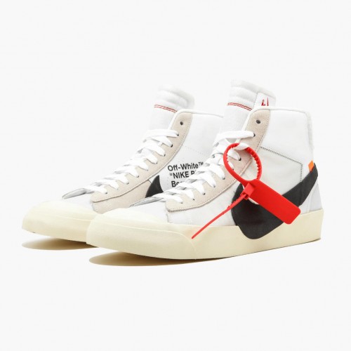 Nike Blazer Mid Off White AA3832 100 Dámské a pánské Běžné boty