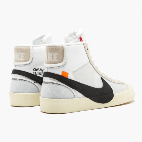 Nike Blazer Mid Off White AA3832 100 Dámské a pánské Běžné boty