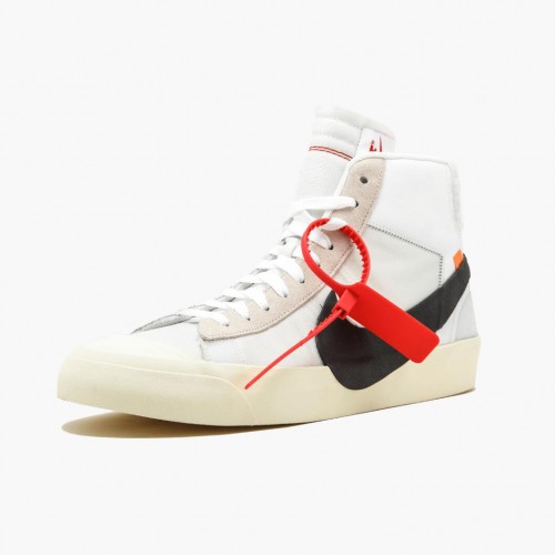 Nike Blazer Mid Off White AA3832 100 Dámské a pánské Běžné boty