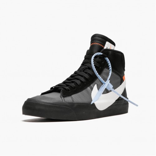 Nike Blazer Mid Off White Grim Reaper AA3832 001 Dámské a pánské Běžné boty