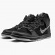 Nike SB Dunk High Černá Bar AH9613 002 Dámské a pánské Běžné boty