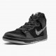 Nike SB Dunk High Černá Bar AH9613 002 Dámské a pánské Běžné boty