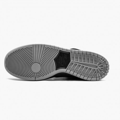 Nike SB Dunk High Černá Bar AH9613 002 Dámské a pánské Běžné boty