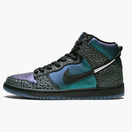 Nike SB Dunk High Černá Sheep Hornet BQ6827 001 Dámské a pánské Běžné boty