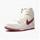 Nike SB Dunk High Sail Bright Crimson CV9499 100 Dámské a pánské Běžné boty
